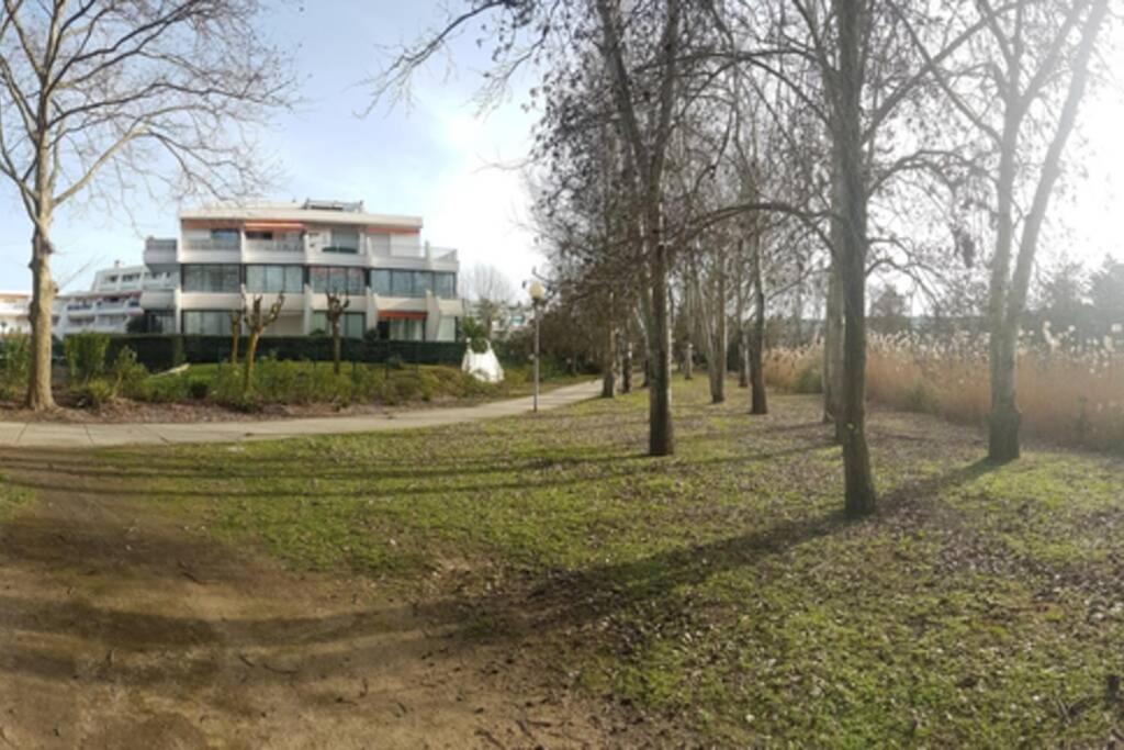 T2 Qaurtier Couchant, Vue Parc, Au Calme, A 5 Min De La Plage La Grande Motte Exteriör bild